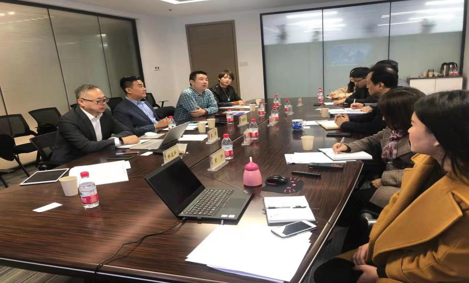 公司总裁兼CEO何德权与北部湾控股马来西亚公司常务副总经理陆勇一行拜访四川省港航投资集团